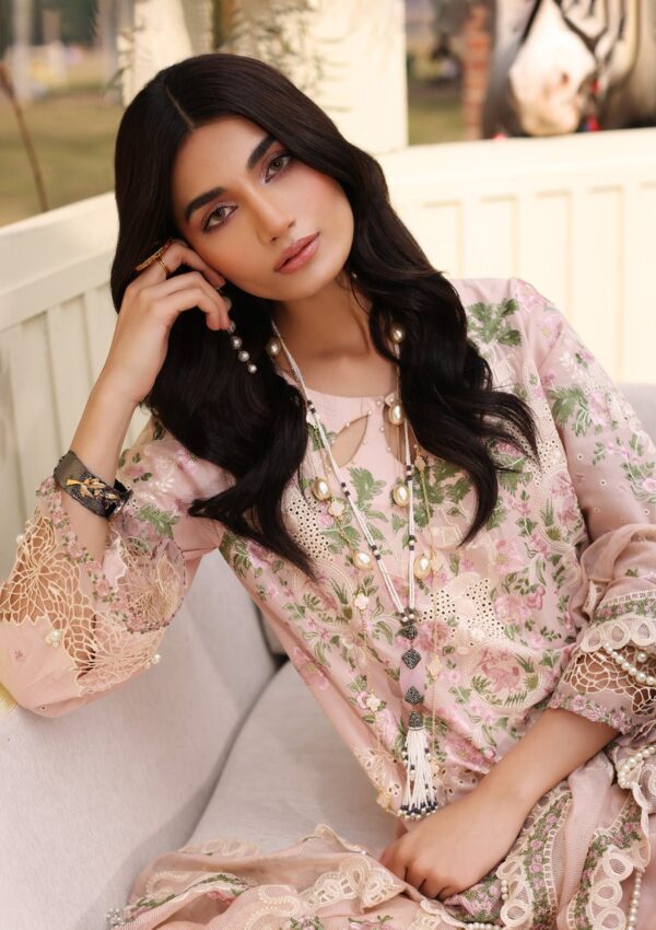 Kahf Festive Kfl24 9B Nora Lawn Collection 24