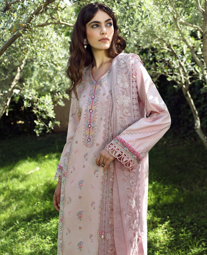 Motifz 4432 Benazir Embroidered Lawn Collection 24