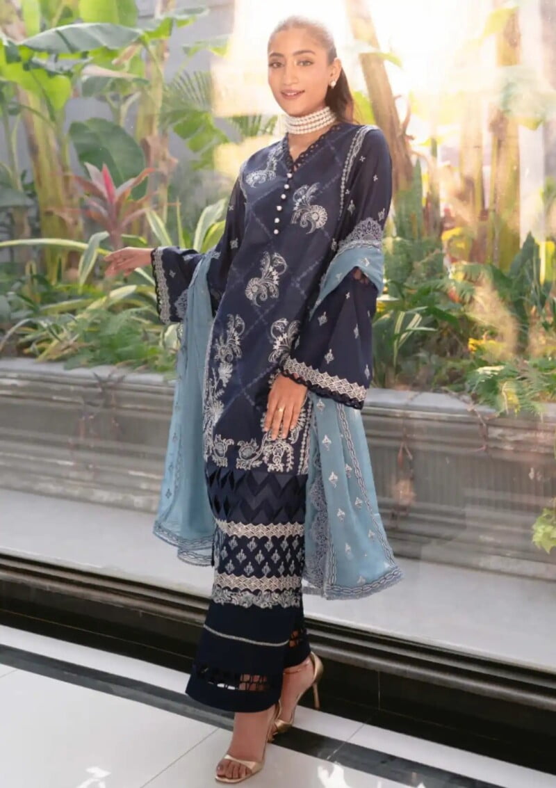 Humdum Meraki Lawn Ml24 09 Lawn Collection