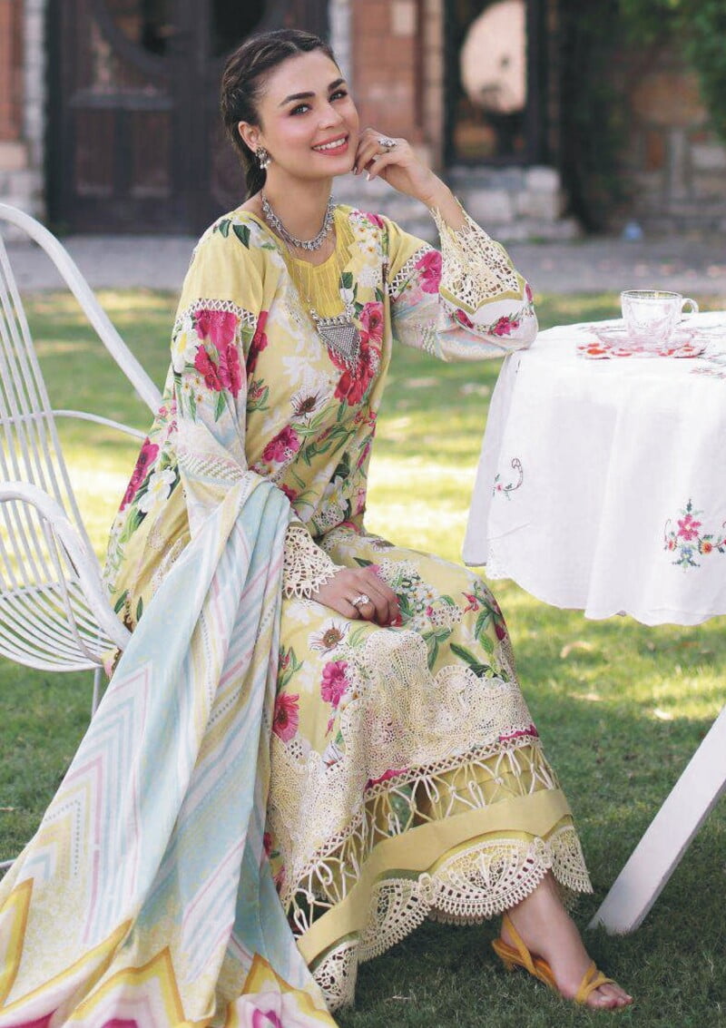 Elaf Premium Print Chikankari Epc24 06 B Oasis Lawn Collection