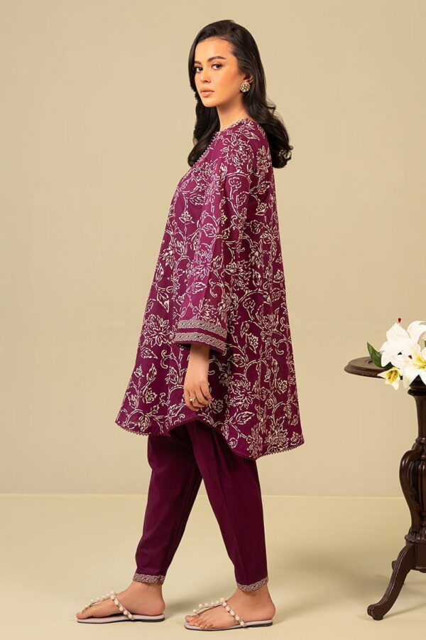 Cross Stitch Purple Haze 2 Piece Printed Suit