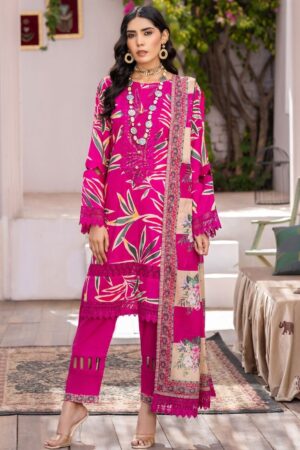 Humdum Rang E Noor Hrn 03 Lawn Collection