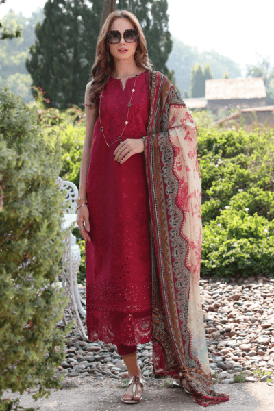 Noor By Saadia Asad Eid Luxe Printkari NL24 11 Lawn Collection 24