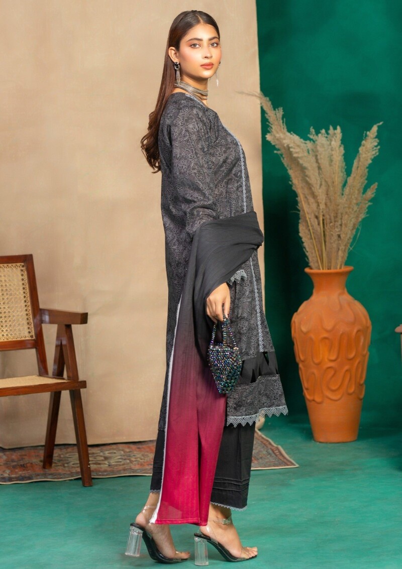 Humdum Ha24 09 Aangan Lawn Collection