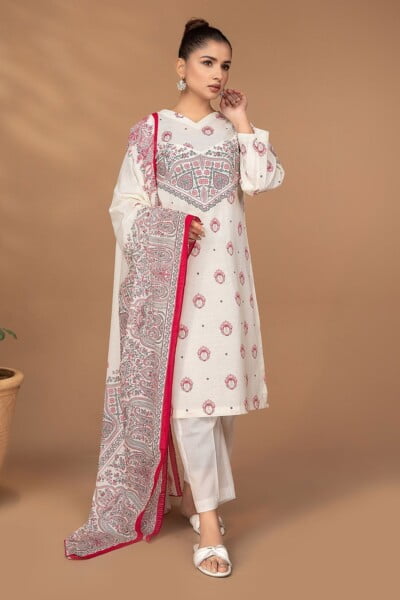 Safwa Fine Ics-19 Printed Doria Lawn Collection 2024