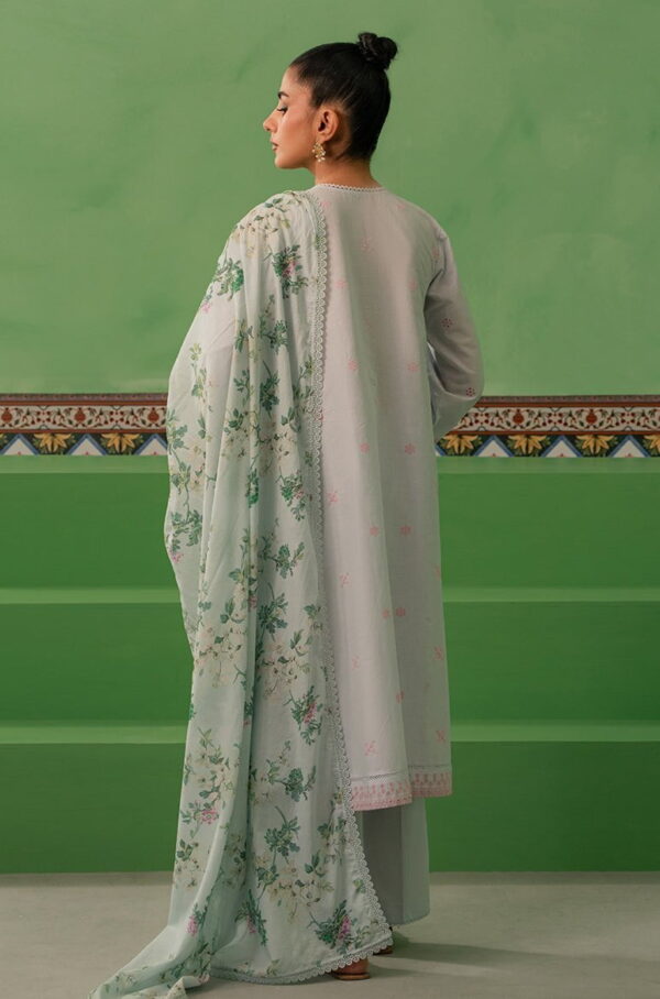 Cross Stitch Aqua Pearl 3 Piece Lawn Embroidered Suit