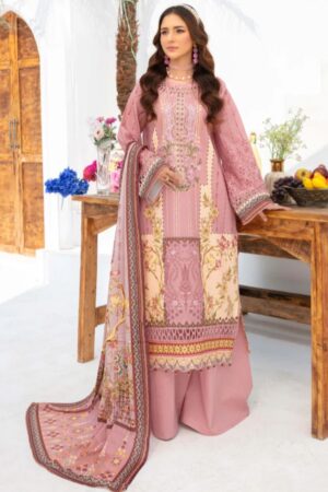 Humdum Saira Bano Hb24 02 Lawn Collection