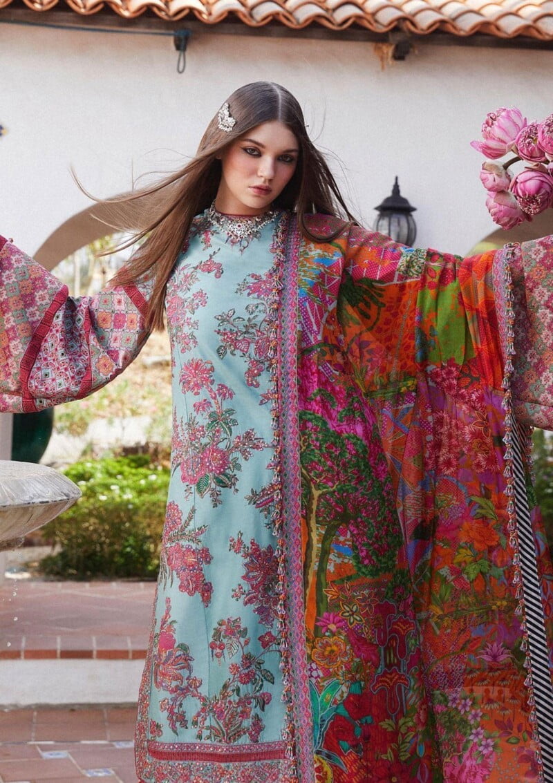 Hussain Rehar Eid Luxury 24 Layla Lawn Collection