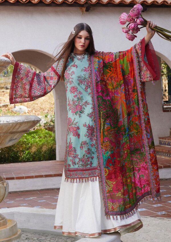 Hussain Rehar Eid Luxury 24 Layla Lawn Collection