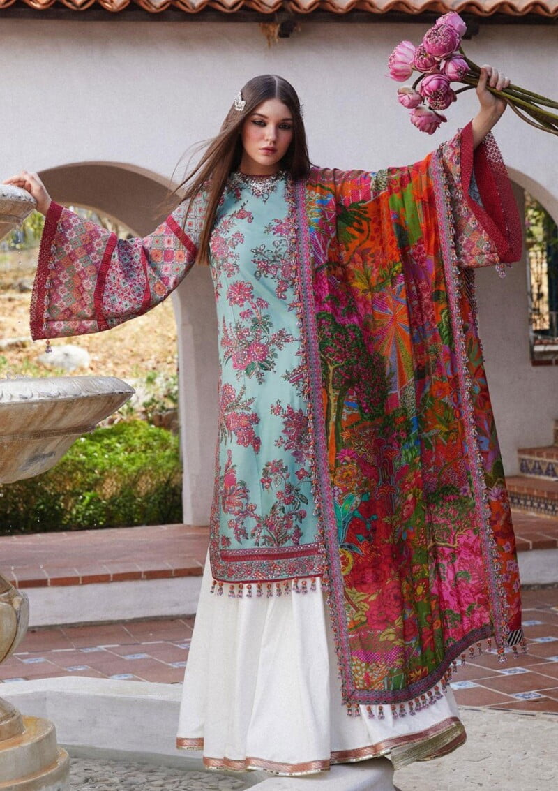 Hussain Rehar Eid Luxury 24 Layla Lawn Collection