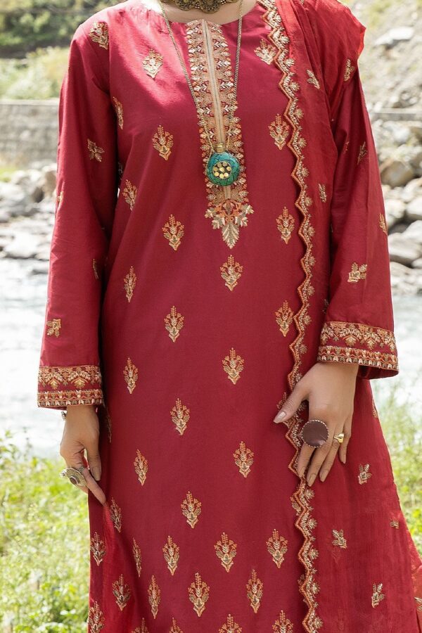 Safwa Clara Premium Caa-07 Premium Embroidered Cotton Lawn Collection 2024