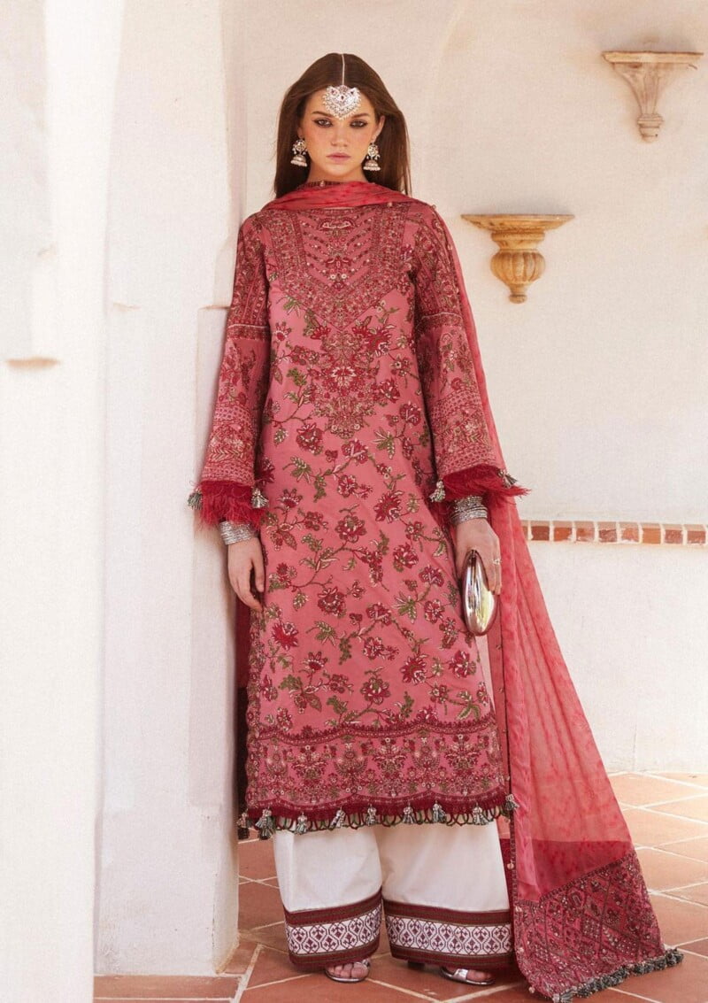 Hussain Rehar Eid Luxury 24 Ayzel Lawn Collection