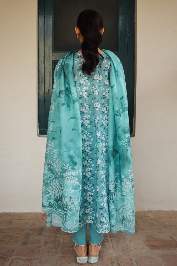 Cross Stitch Blue Charm 3 Piece Printed Lawn Suit