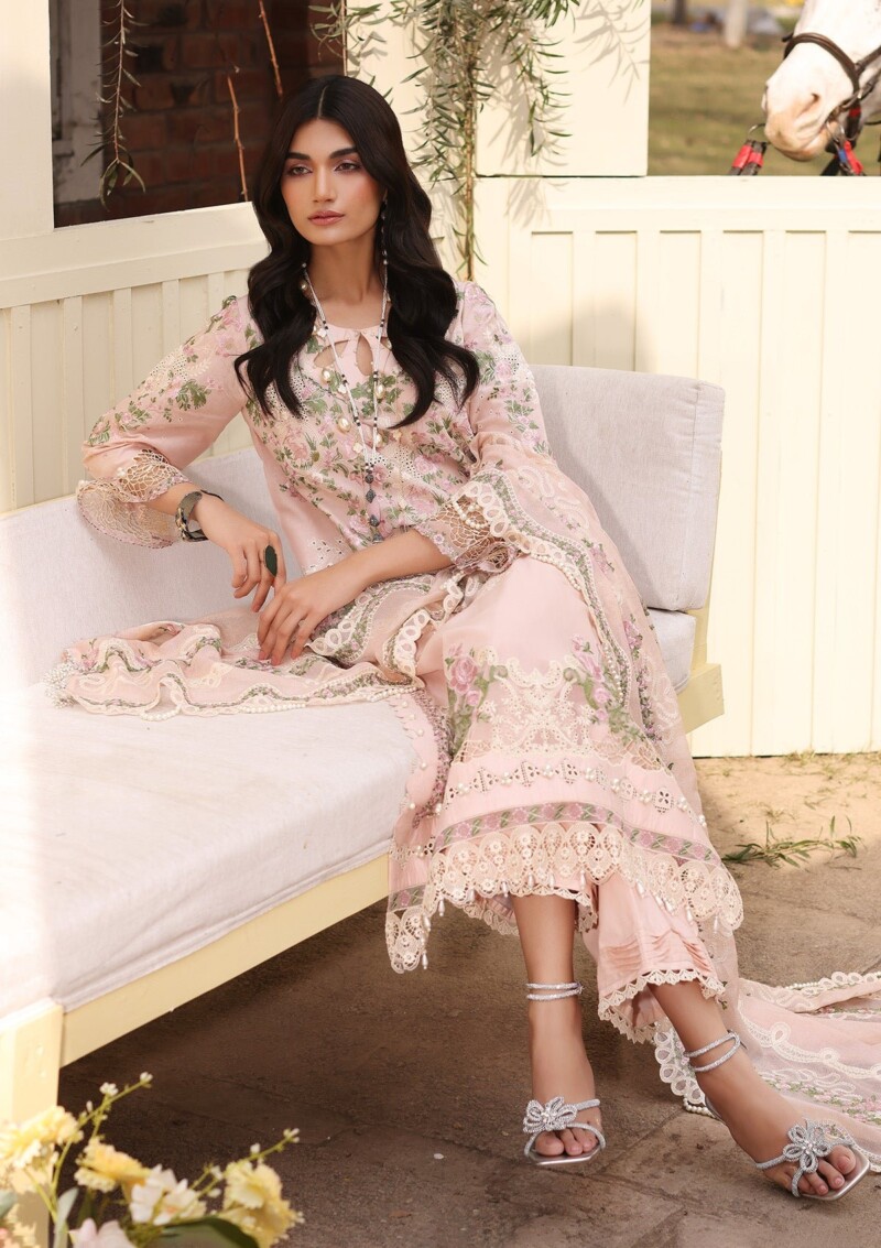 Kahf Festive Kfl24 9B Nora Lawn Collection 24