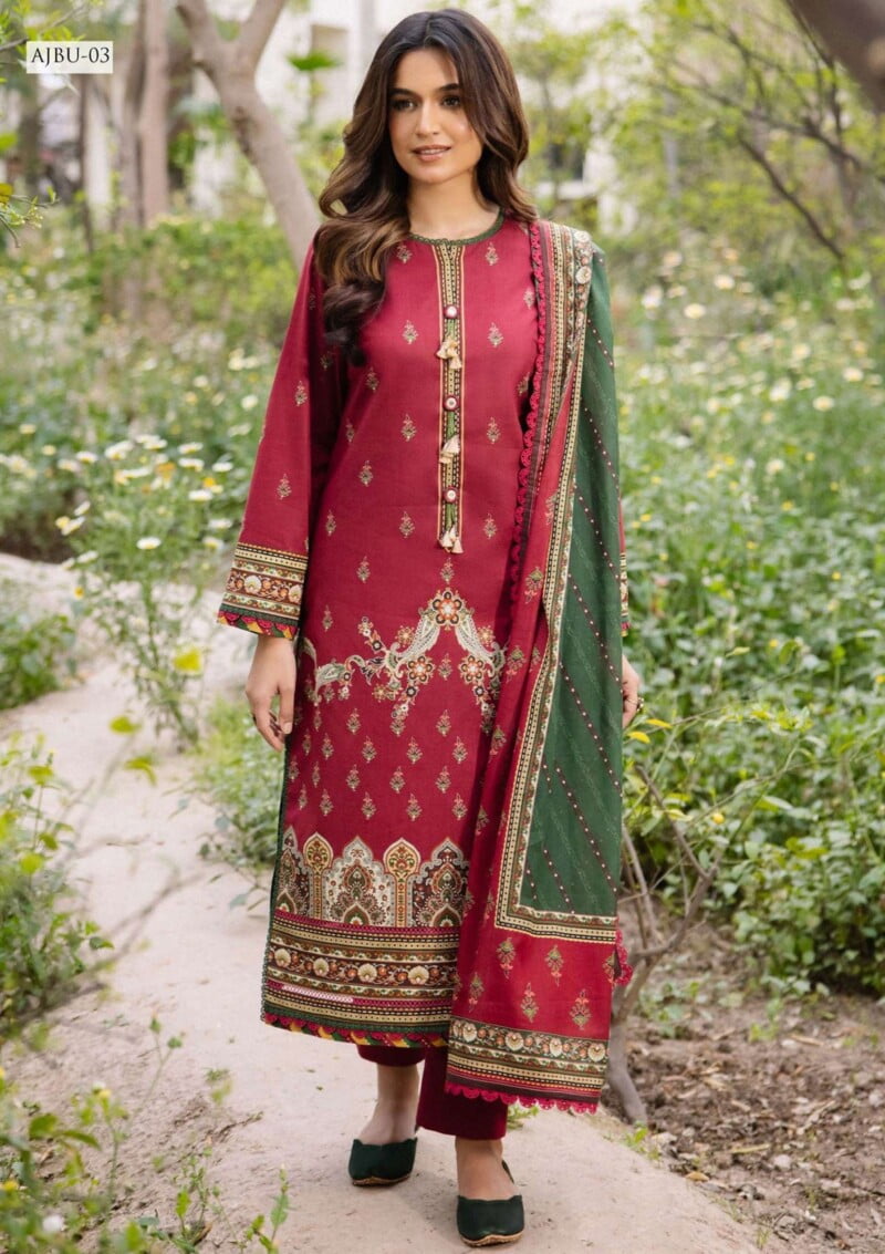 Asim Jofa Jp24 03 Prints Vol 2 Premium Lawn Collection