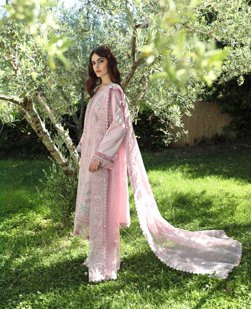 Motifz 4432 Benazir Embroidered Lawn Collection 24