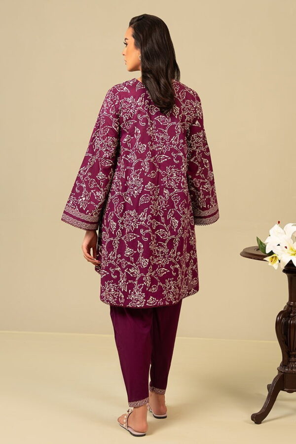 Cross Stitch Purple Haze 2 Piece Printed Suit