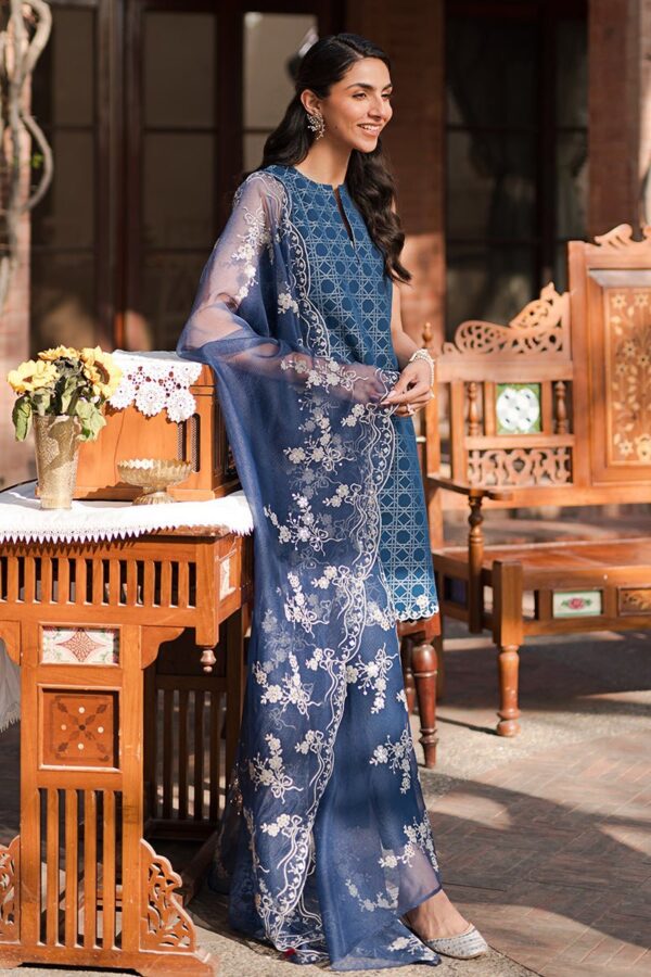 Cross Stitch Antique Royal 3 Piece Embroidered Lawn Suit