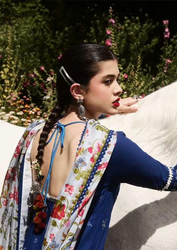 Hussain Rehar Ss 24 D 499 Rave Lawn Collection