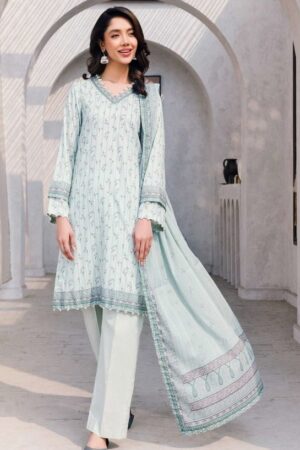 Motifz Digital 4541-Husane Jahan Printed Lawn 3pc Suit Collection 2024