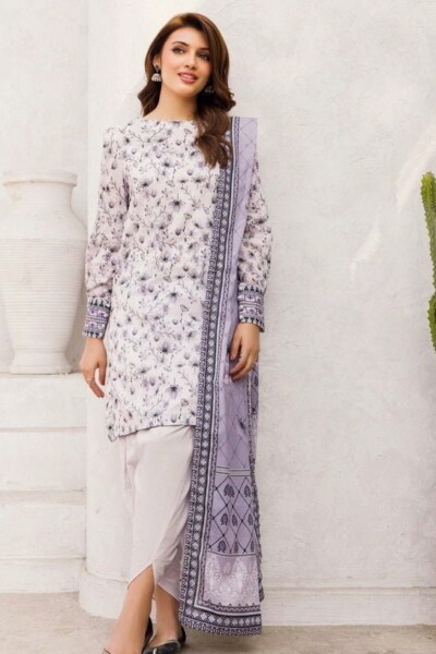 Motifz Digital 4543-Zara Printed Lawn 3pc Suit Collection 2024