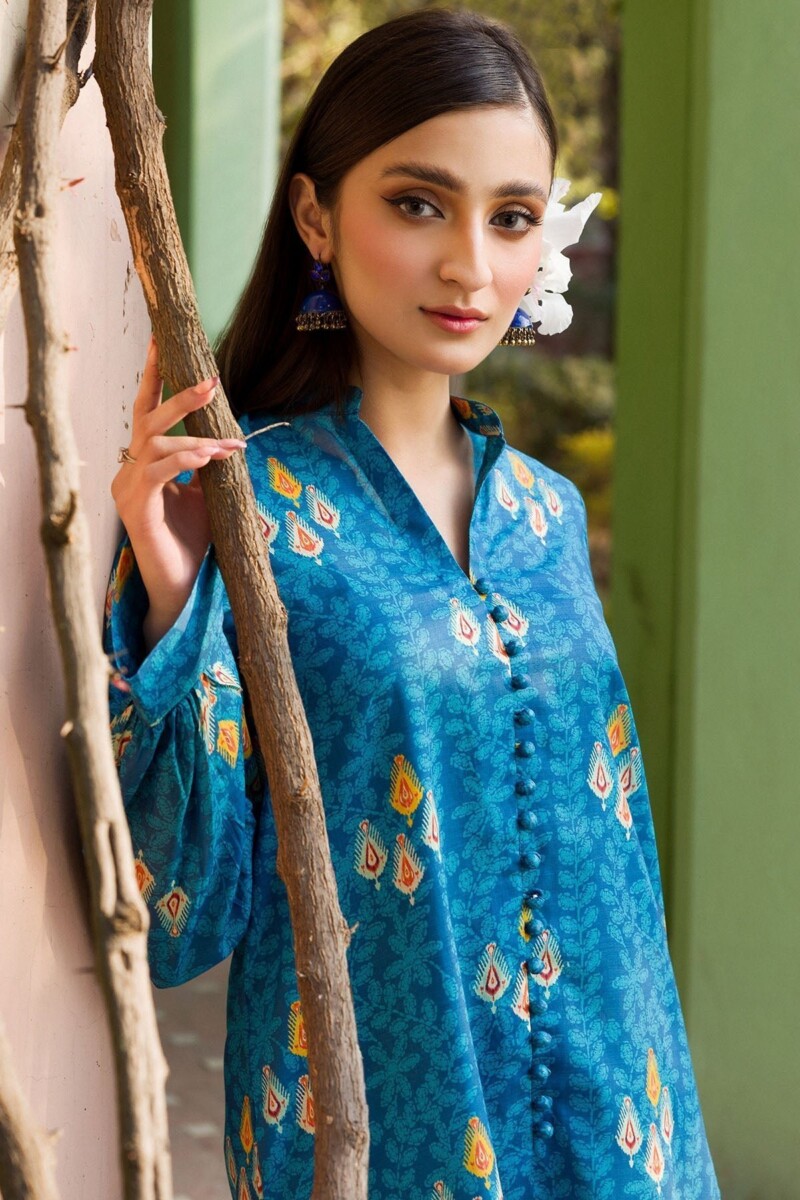 Motifz Digital 4677-Alish Printed Lawn 2Pc Suit Collection 2024