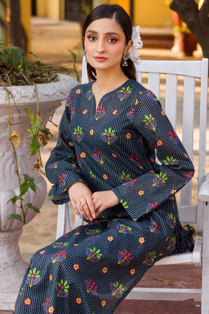 Motifz Digital 4683-Bandra Printed Lawn 2Pc Suit Collection 2024