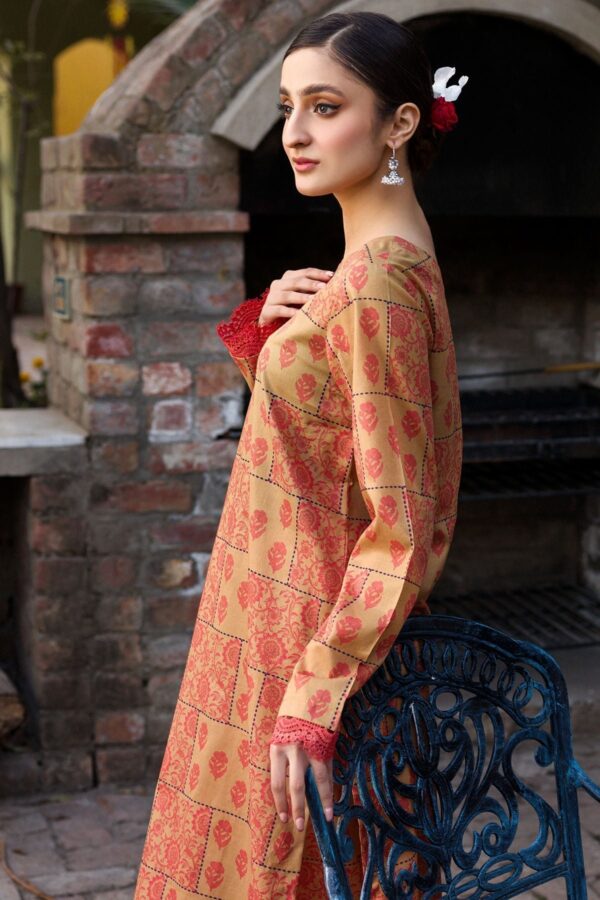 Motifz Digital 4688-Zinnia Printed Lawn 2Pc Suit Collection 2024