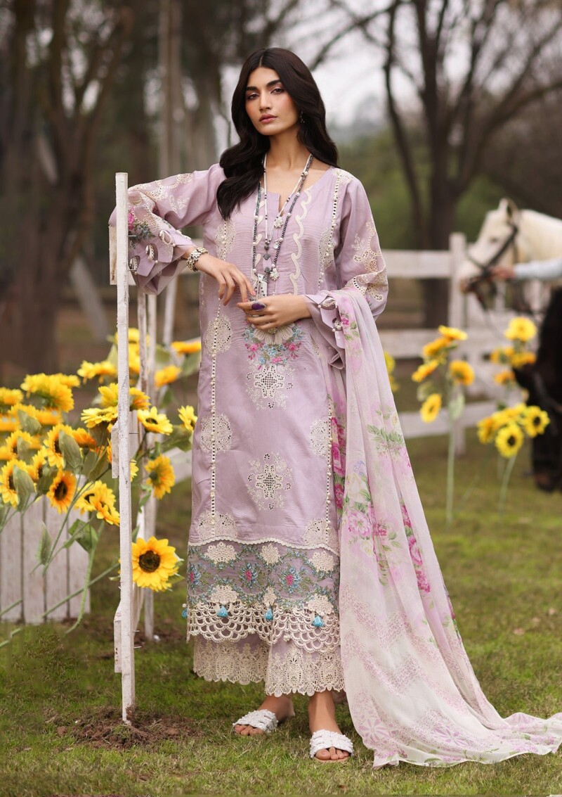 Kahf Festive Kfl24 8B Elaya Lawn Collection 24