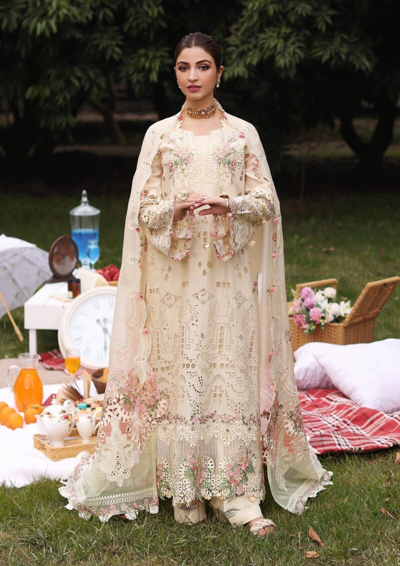 Kahf Festive Kfl24 07 Shireen Lawn Collection 24