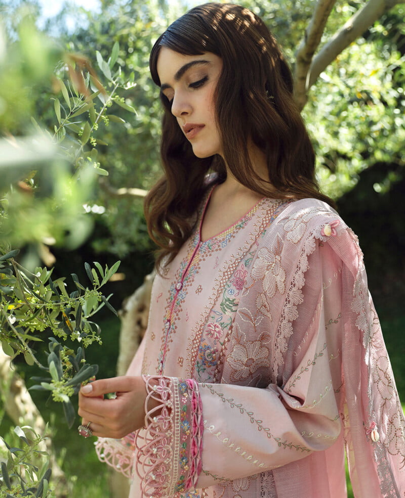 Motifz 4432 Benazir Embroidered Lawn Collection 24