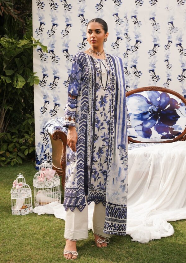 Elaf Premium Printed Eep 07A Shadow Sisters Lawn Collection 24