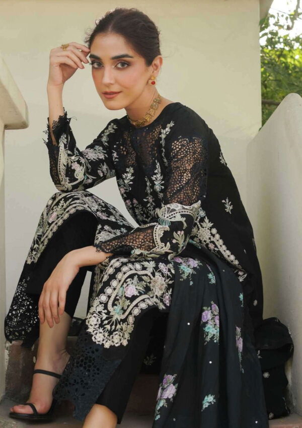 Mm Manara Ml 07 Pearl Luxury Lawn Collection 2024