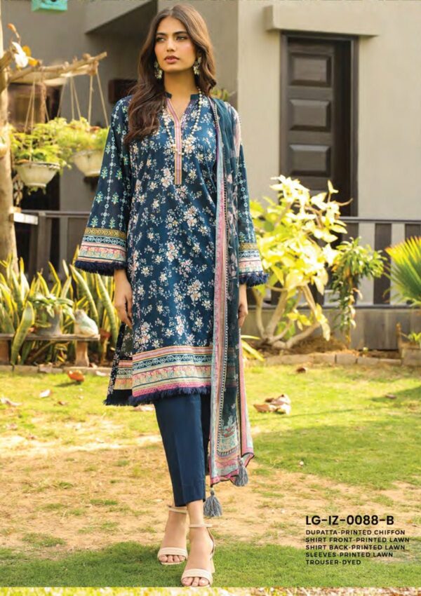 Lakhany Komal Prints Lg Iz 88 Lawn Collection 24