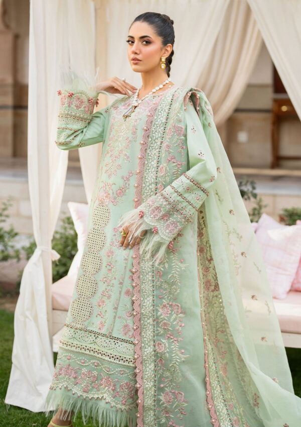 Akbar Aslam Hayat Eid D 122 Basil Lawn Collection 24