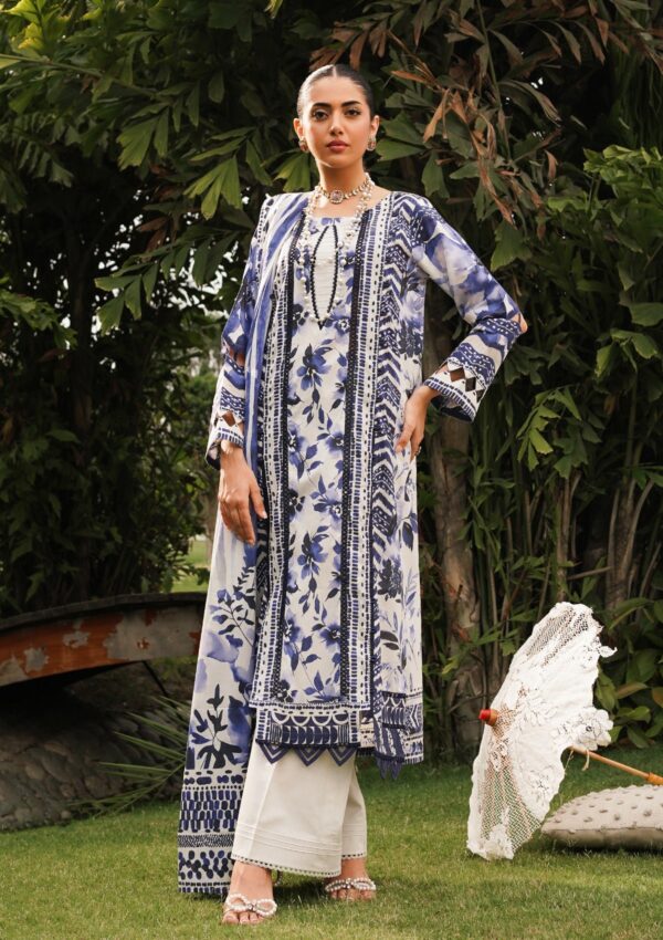 Elaf Premium Printed Eep 07A Shadow Sisters Lawn Collection 24