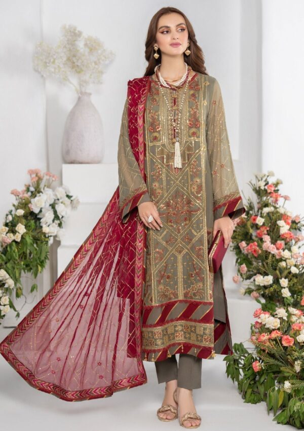 Strawberry Noor E Jahan Sn24 02 Formal Collection 24