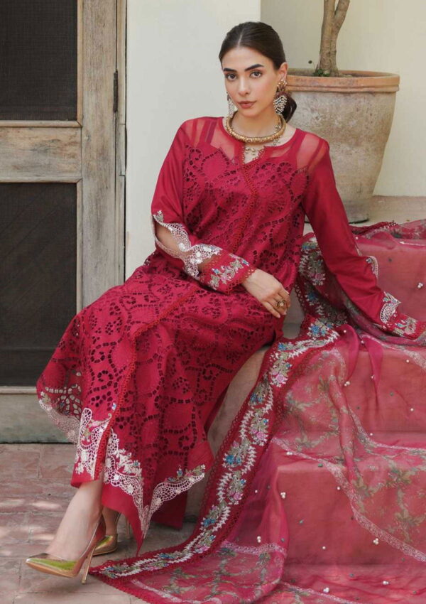 Mm Manara Luxury Lawn 24 Ml 06 Mahay Lawn Collection 24