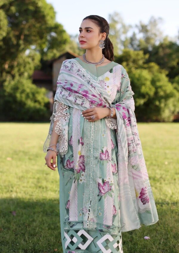 Elaf Eck 05B Celestial Print Chikankari 2024