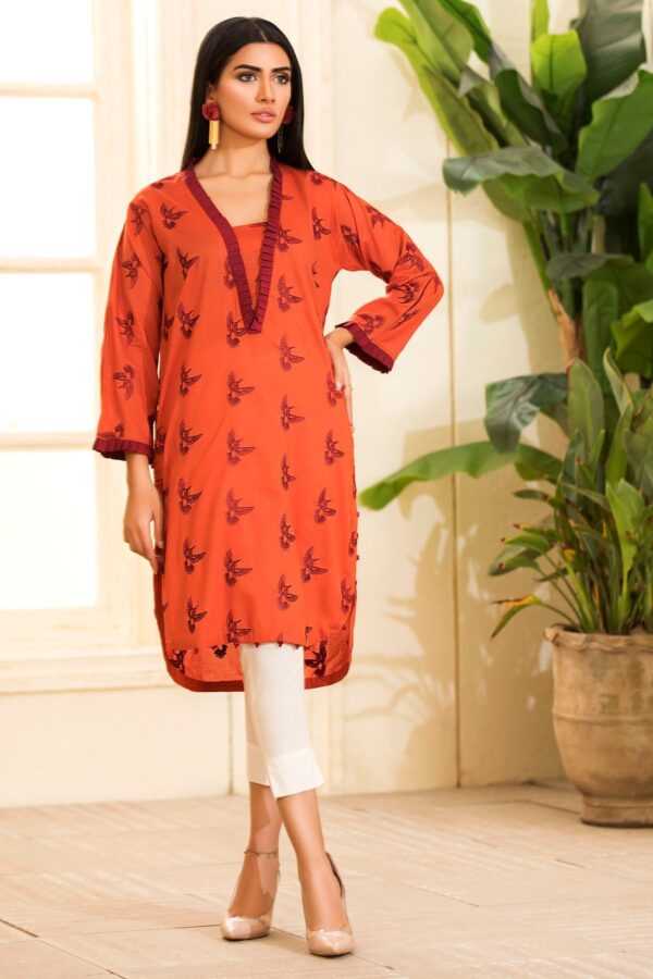 Motifz 3401 Rose Wood Embroidered Schiffli Lawn Stitched Casuals Collection 24