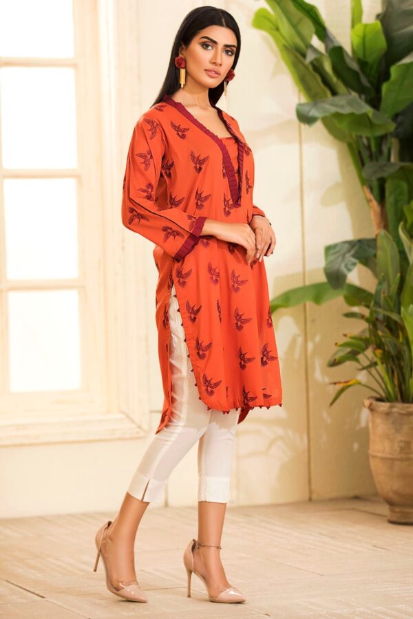 Motifz 3401 Rose Wood Embroidered Schiffli Lawn Stitched Casuals Collection 24