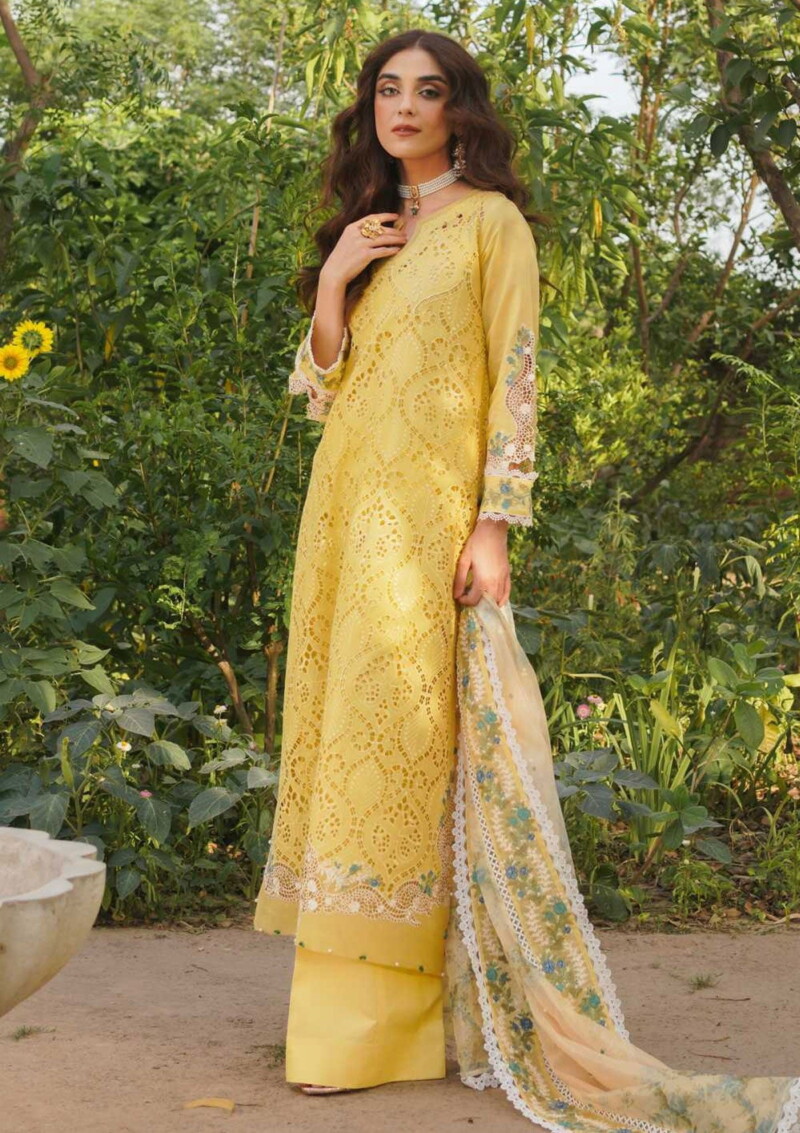 Mm Manara Luxury Lawn 24 Ml 05 Nehaal Lawn Collection 24