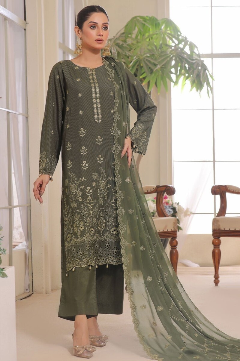 Safwa Aura Masuri Premium Suc-01 Masuri Premium Embroidered Collection 2024