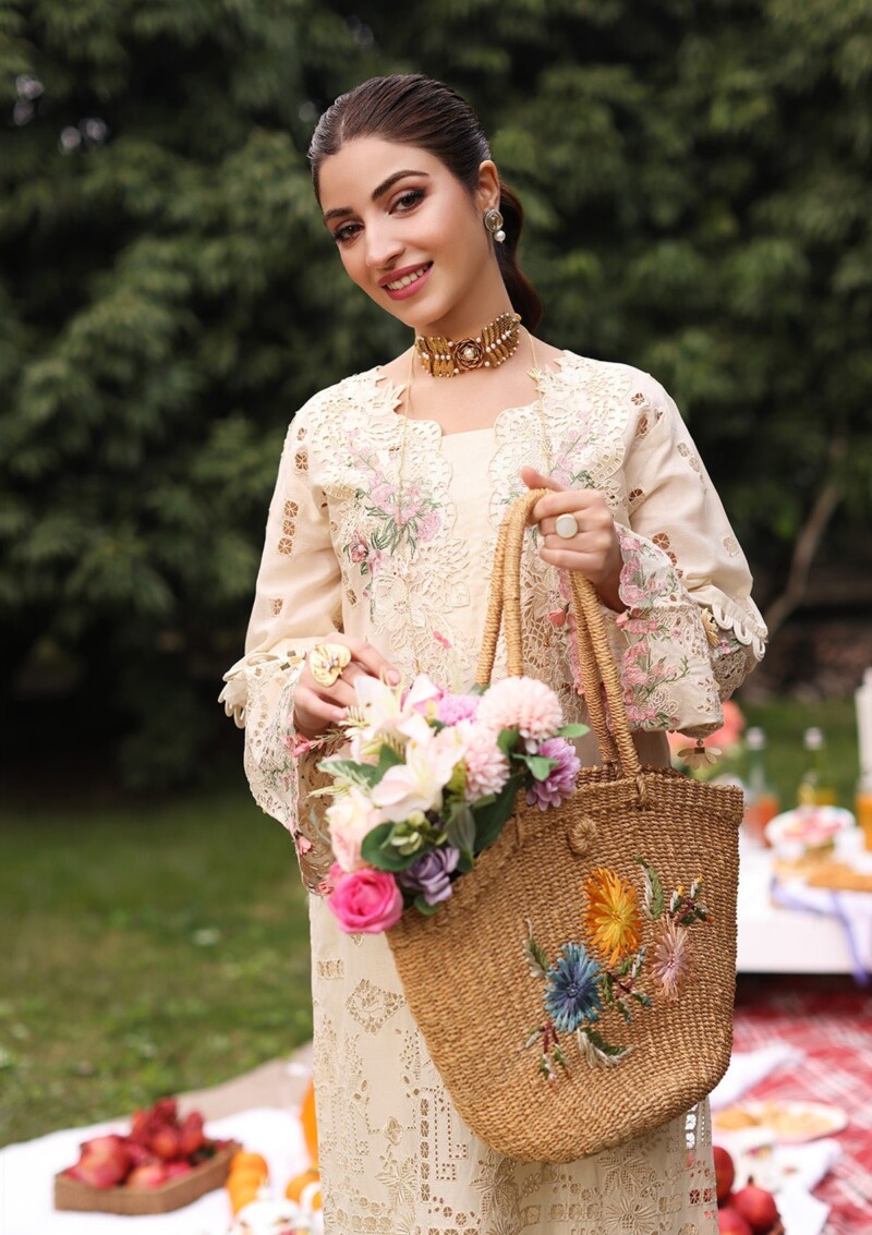 Kahf Festive Kfl24 07 Shireen Lawn Collection 24