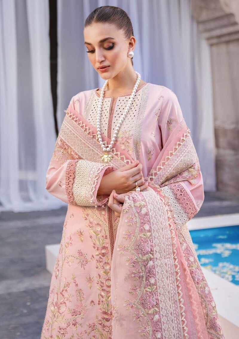 Akbar Aslam Hayat Eid D 127 Zale Lawn Collection 24