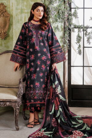 Alizeh Maahi Vol 2 Embroidered Printed AF 7012 Nuha Lawn Collection 24