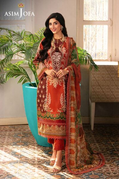 Asim Jofa Aira Ajar24 14 Lawn Collection