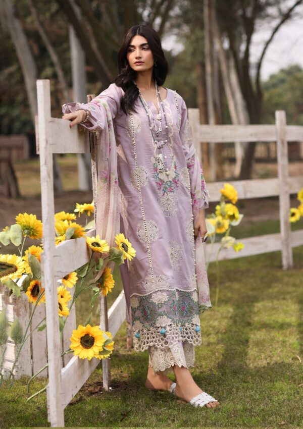 Kahf Festive Kfl24 8B Elaya Lawn Collection 24