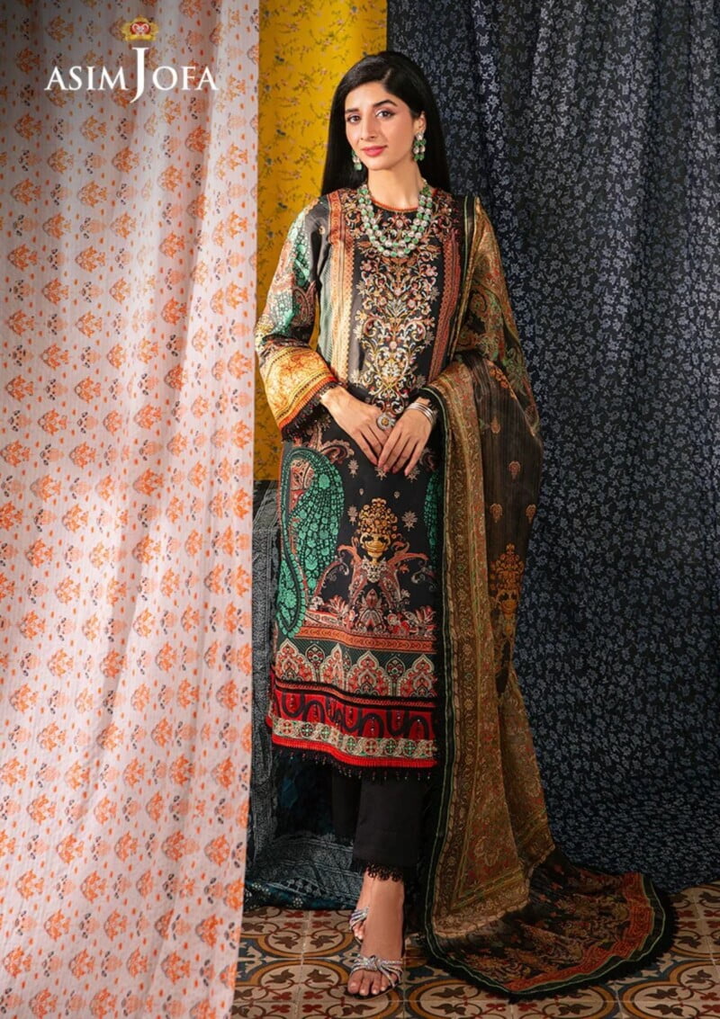 Asim Jofa Ajar24 18 Aira Premium Lawn Collection