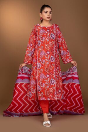 Safwa Fine Ics-13 Printed Doria Lawn Collection 2024